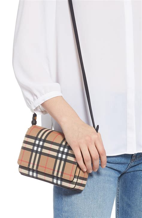 burberry vintage check crossbody bag|burberry hampshire vintage check.